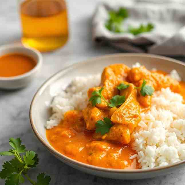 Easy Chicken Curry & Rice - Ready In 40 Mins